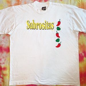 Vintage “Sabrositas” Chili Pepper Graphic Tee
